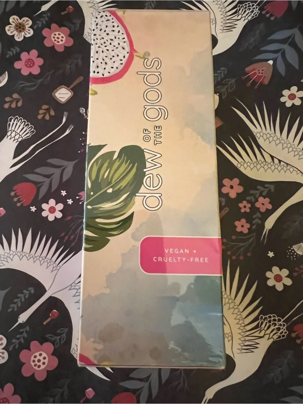 Dew of the Gods Maui Glaze Dragon Fruit Oil Facial Cleanser - Pink/Green